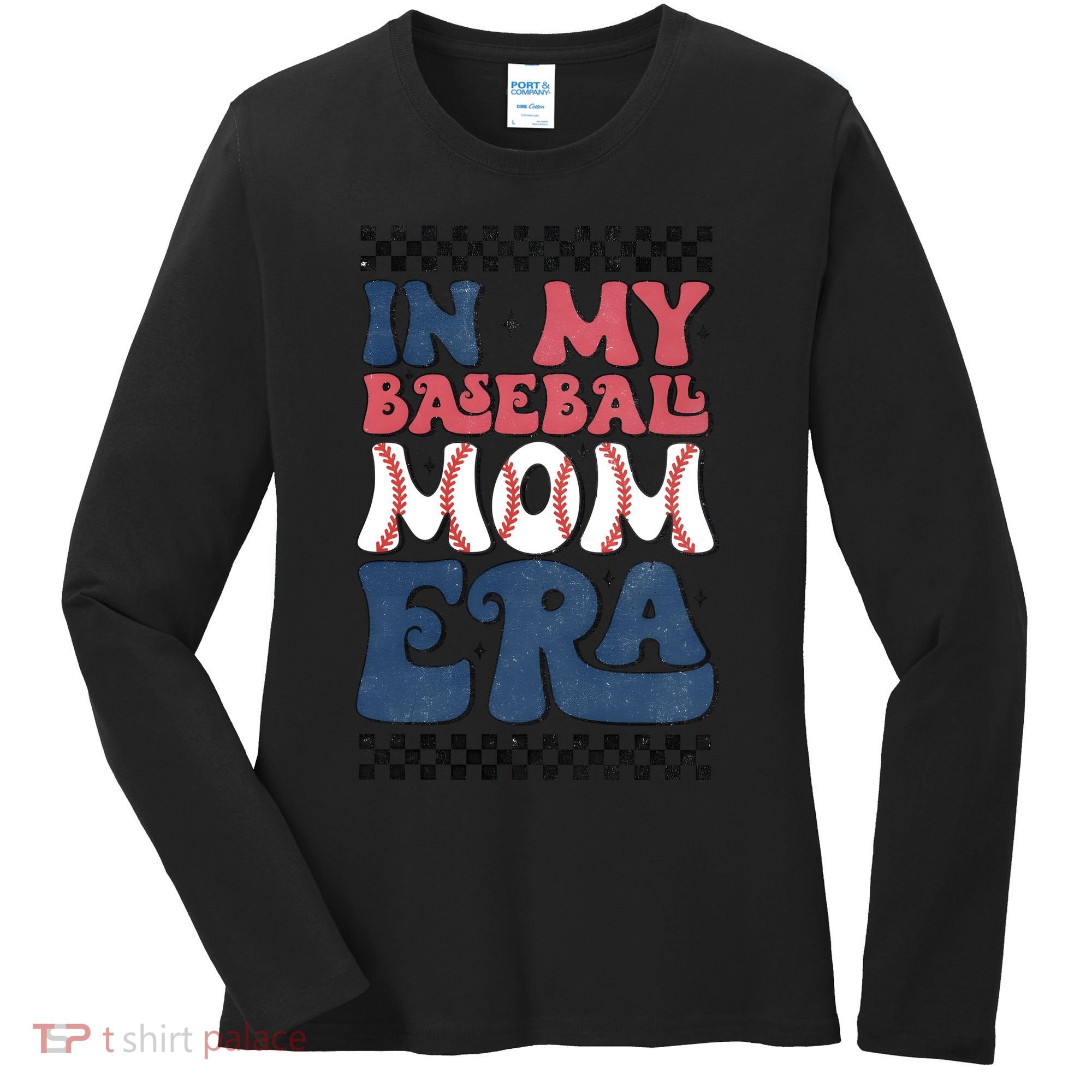 In My Baseball Mom Era Women's Long Sleeve Shirt
