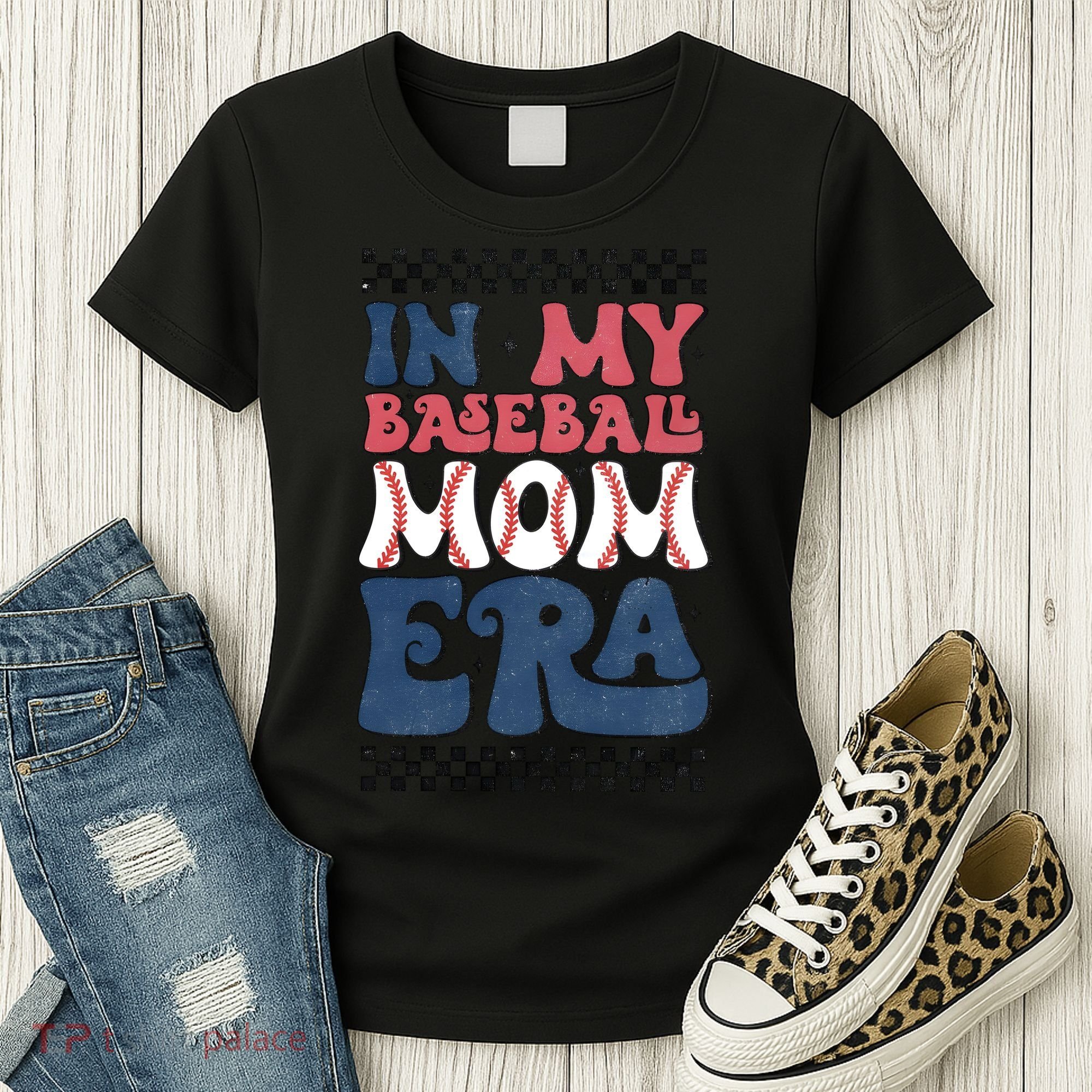 In My Baseball Mom Era Women's T-Shirt