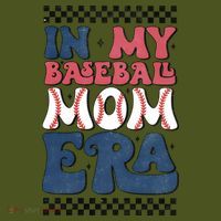 In My Baseball Mom Era Mousepad thumb 1