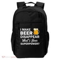 I Make Beer Disappear What's Your Superpower? Drinking Backpack thumb 0