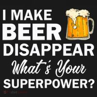 I Make Beer Disappear What's Your Superpower? Drinking Backpack thumb 2