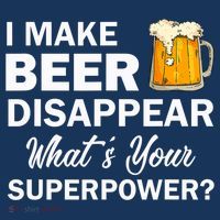 I Make Beer Disappear What's Your Superpower? Drinking Visor thumb 3