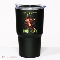 Its My Birthday Monkey Tumbler thumb 0