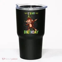 Its My Birthday Monkey Tumbler thumb 0