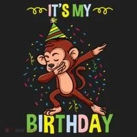 Its My Birthday Monkey Tumbler thumb 3