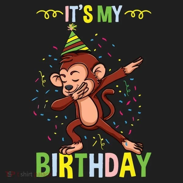 Its My Birthday Monkey Tumbler