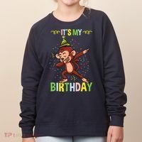Its My Birthday Monkey Women's Sweatshirt thumb 0