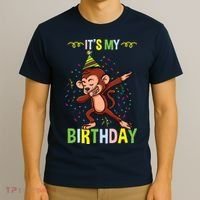 Its My Birthday Monkey T-Shirt thumb 3