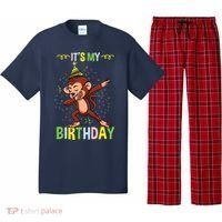 Its My Birthday Monkey Pajama Set thumb 0