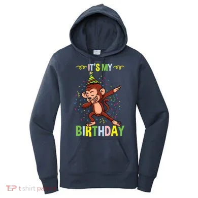 Its My Birthday Monkey Women's Hoodie
