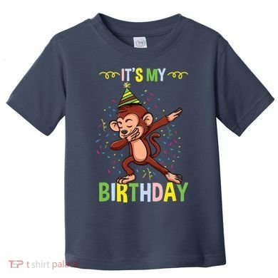Its My Birthday Monkey Toddler T-Shirt