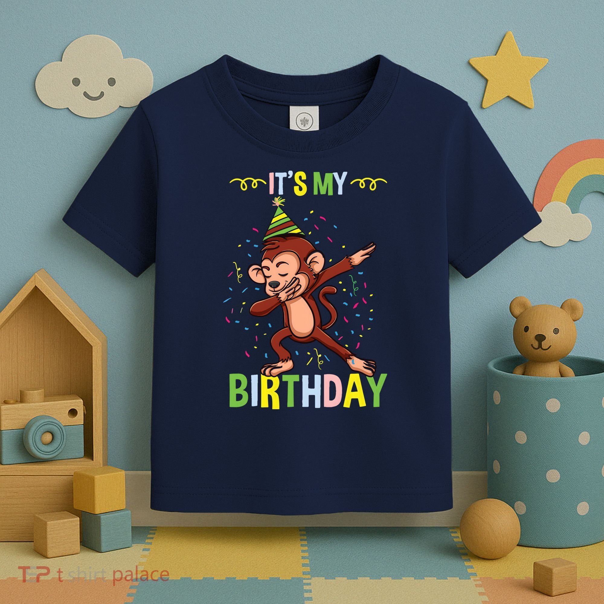 Its My Birthday Monkey Toddler T-Shirt
