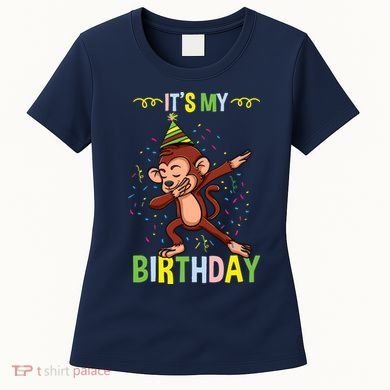 Its My Birthday Monkey Women's T-Shirt