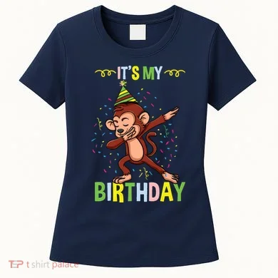 Its My Birthday Monkey Women's T-Shirt