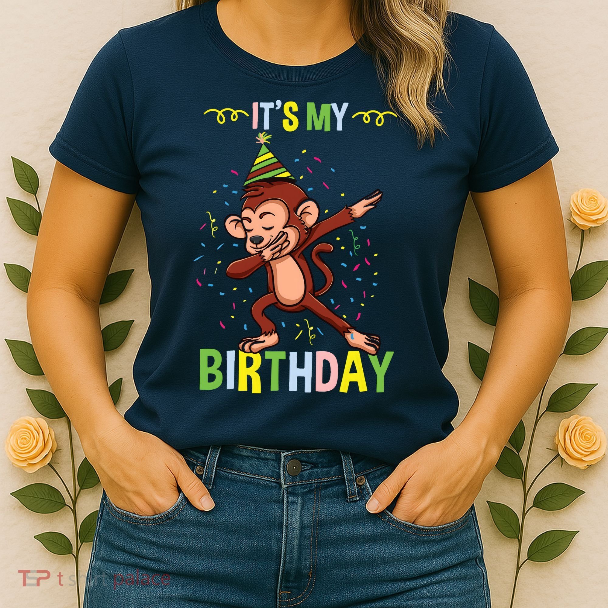 Its My Birthday Monkey Women's T-Shirt