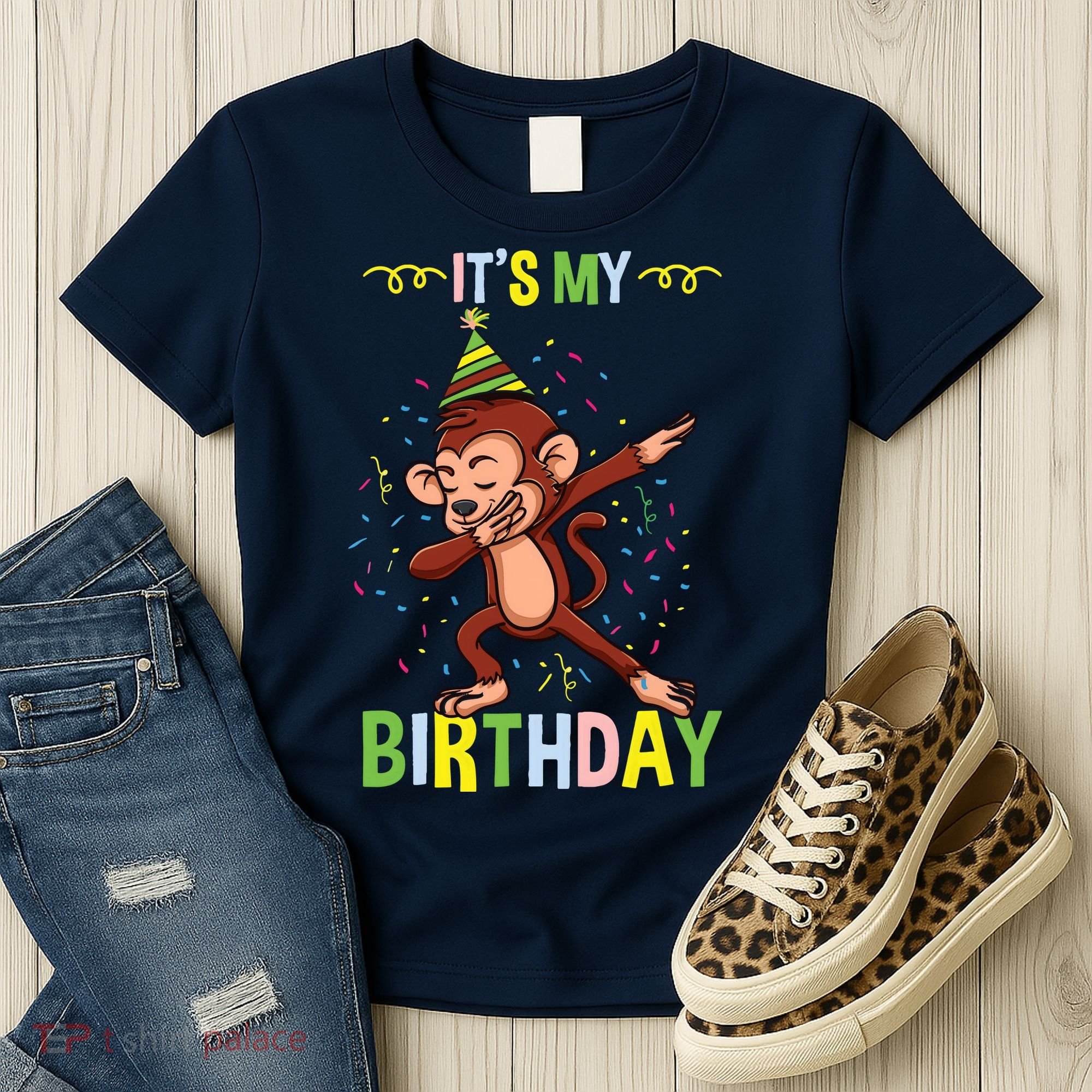 Its My Birthday Monkey Women's T-Shirt