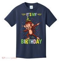 Its My Birthday Monkey Kids T-Shirt thumb 0