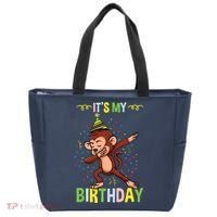 Its My Birthday Monkey Tote Bag thumb 0