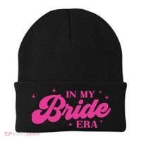 In My Bride Era Wedding Funny Beanie thumb 0