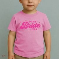 In My Bride Era Wedding Funny Toddler T-Shirt thumb 2