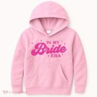 In My Bride Era Wedding Funny Kids Hoodie thumb 0
