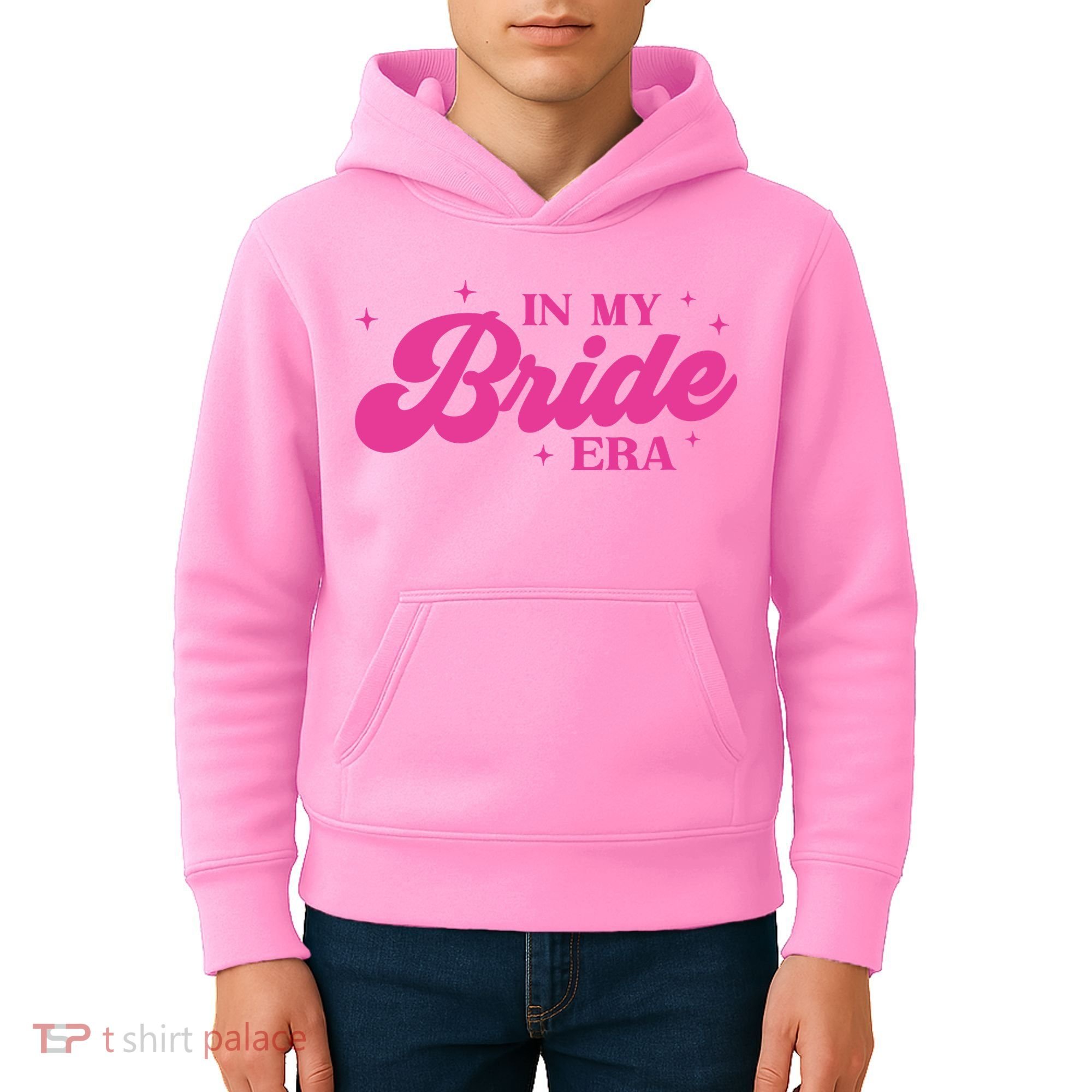In My Bride Era Wedding Funny Kids Hoodie