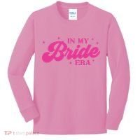 In My Bride Era Wedding Funny Kids Long Sleeve Shirt thumb 0