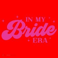 In My Bride Era Wedding Funny Santa Hat thumb 1