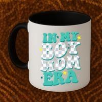 In My Boy Era Cute Mom Coffee Mug thumb 2