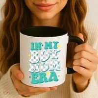 In My Boy Era Cute Mom Coffee Mug thumb 3