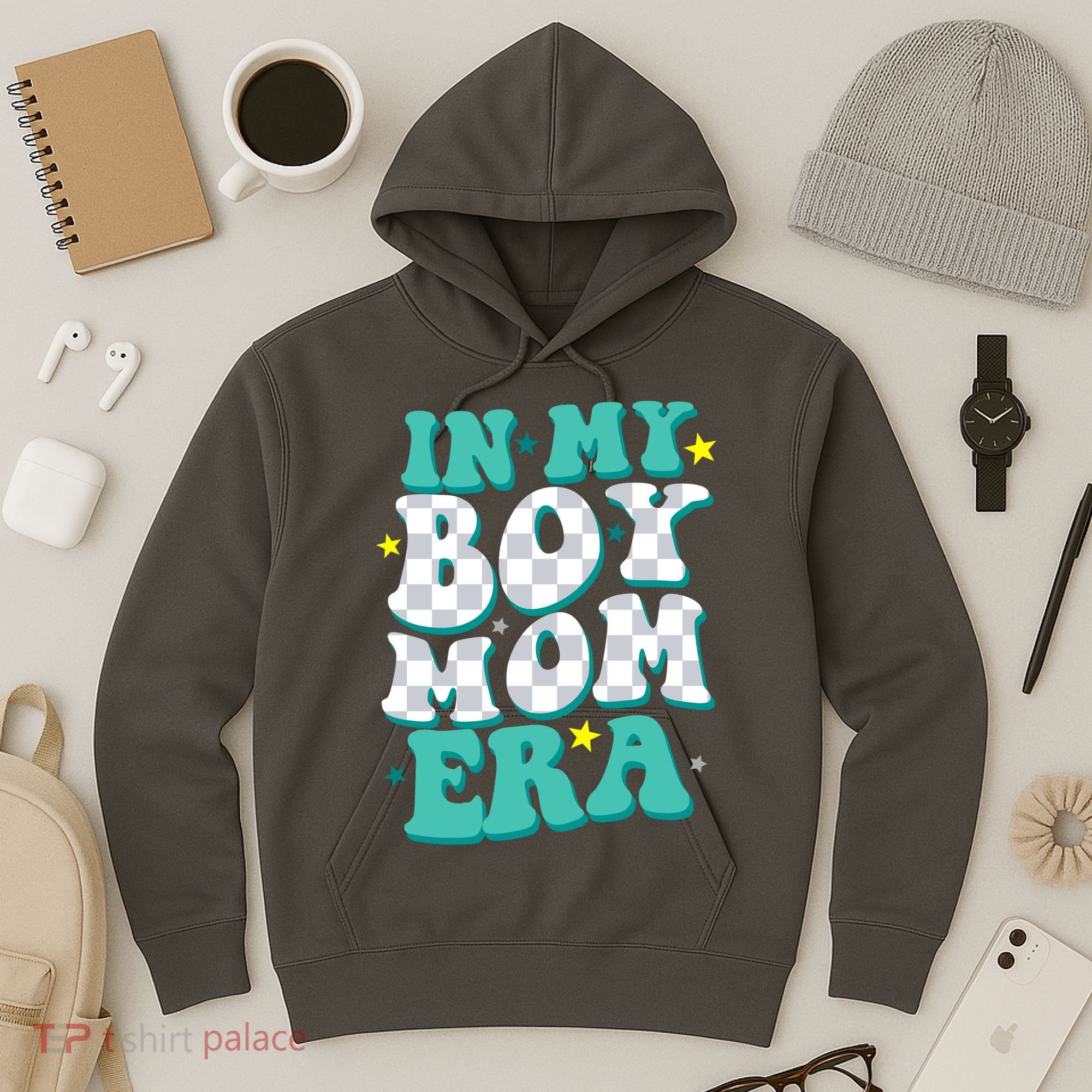 In My Boy Era Cute Mom Hoodie