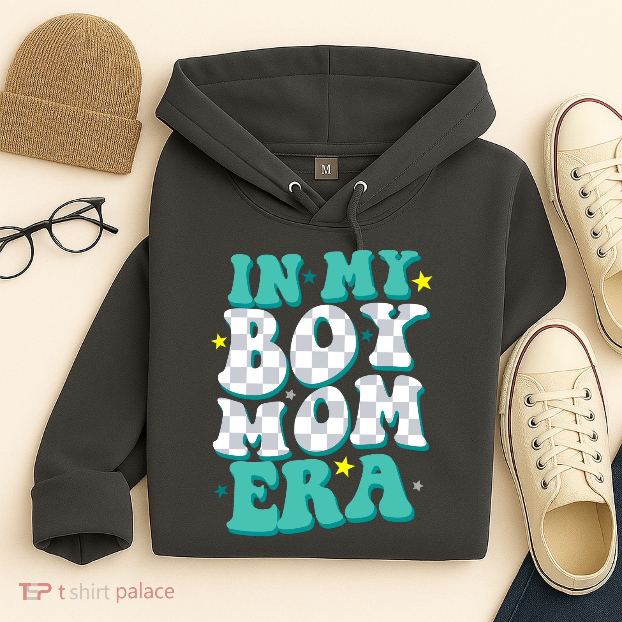 In My Boy Era Cute Mom Hoodie
