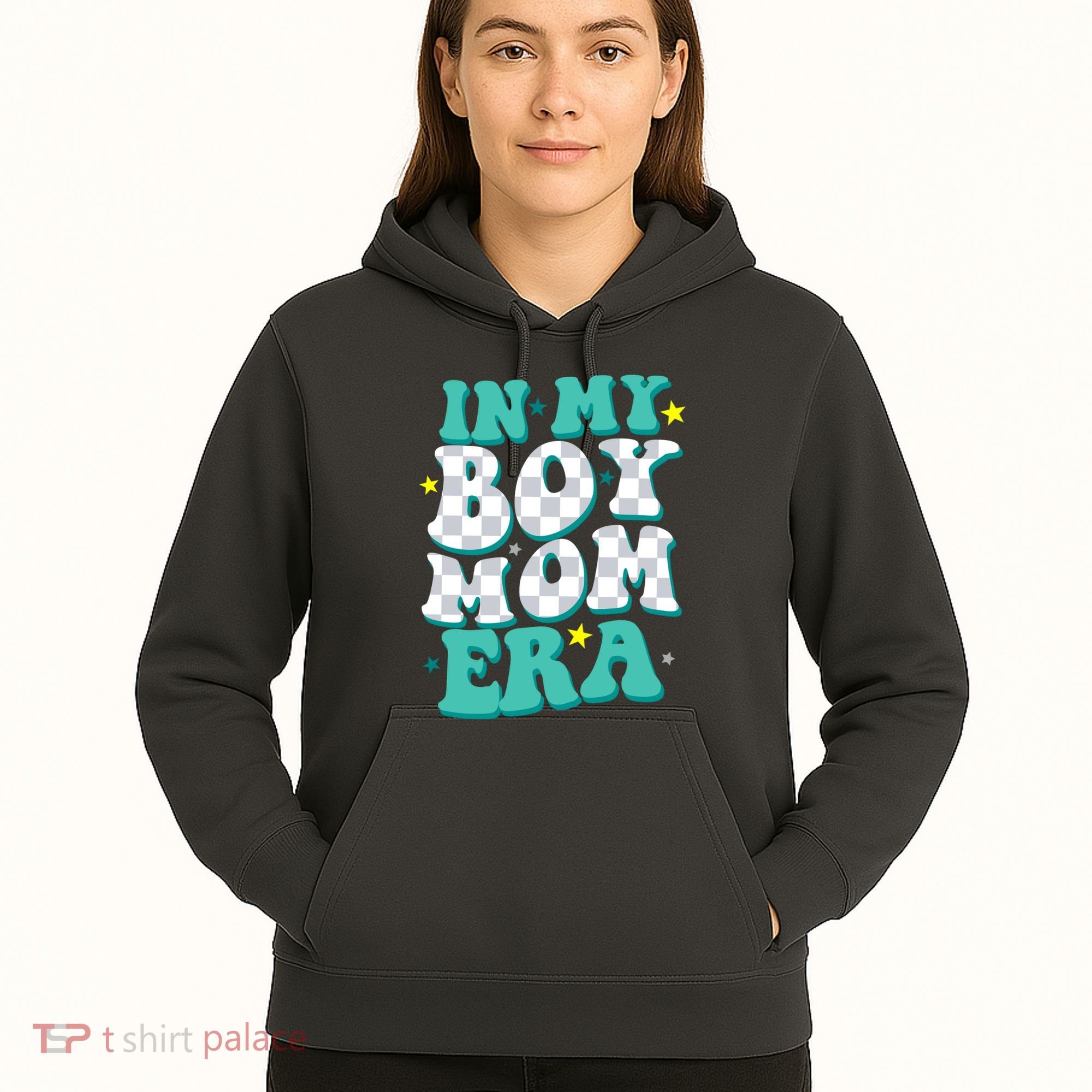 In My Boy Era Cute Mom Hoodie