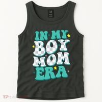 In My Boy Era Cute Mom Tank Top thumb 2
