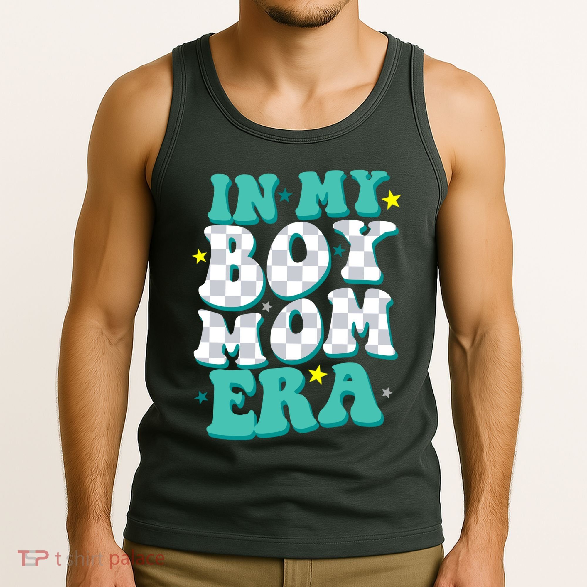 In My Boy Era Cute Mom Tank Top