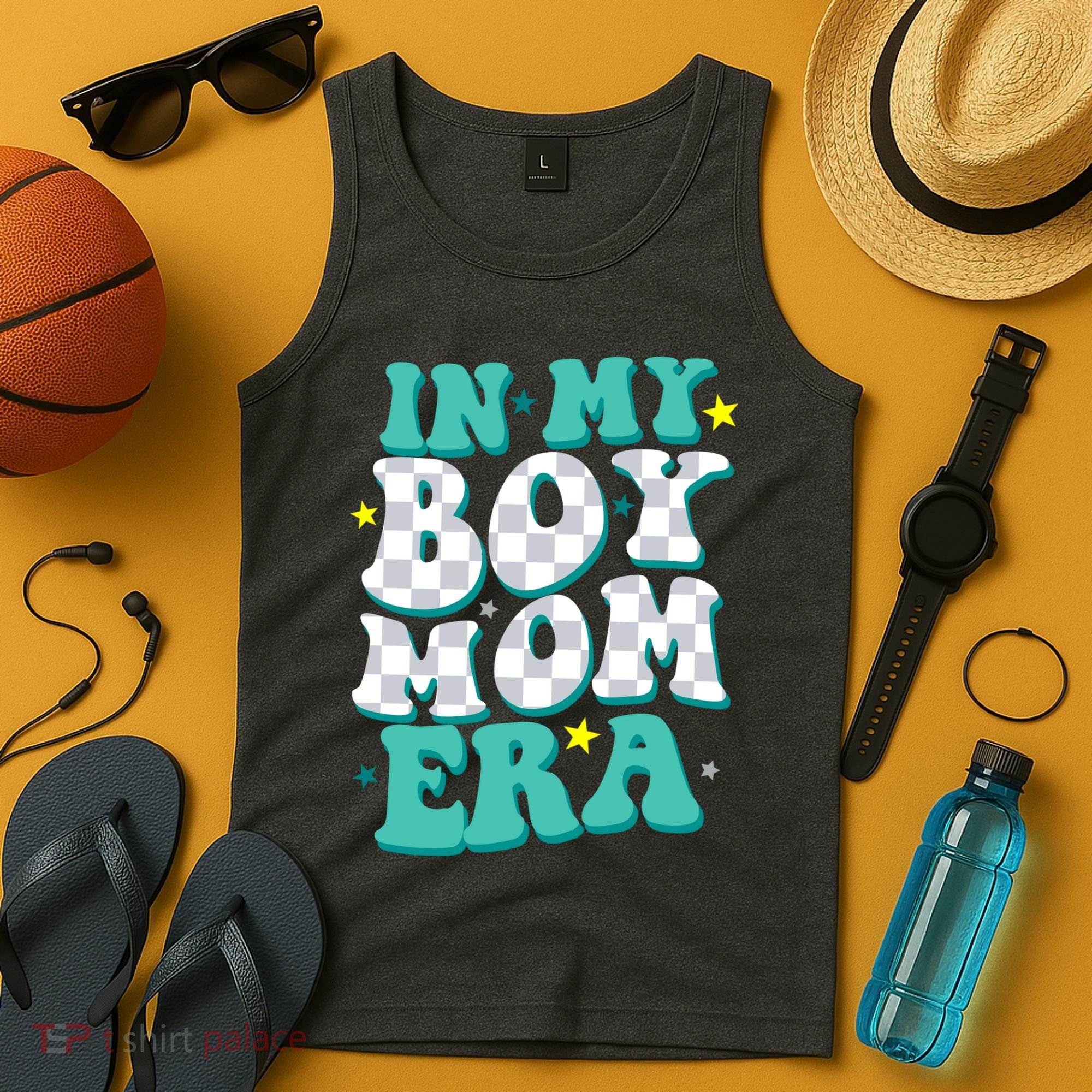 In My Boy Era Cute Mom Tank Top