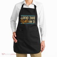 Is My Bike Okay Funny Bike Bicycle Gift Idea Apron thumb 2