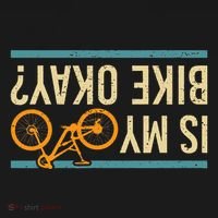 Is My Bike Okay Funny Bike Bicycle Gift Idea Apron thumb 3