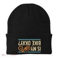 Is My Bike Okay Funny Bike Bicycle Gift Idea Beanie thumb 0