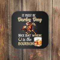 ItS Must Be Derby Day Bourbon Horse Racing Coaster thumb 0