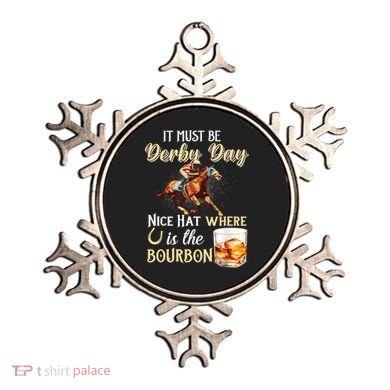 ItS Must Be Derby Day Bourbon Horse Racing Ornament