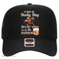 ItS Must Be Derby Day Bourbon Horse Racing Hat thumb 0