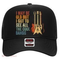 I May Be Old But I Got To See All The Cool Bands Gift Guitar Concert Hat thumb 0