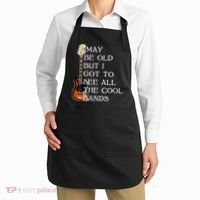 I May Be Old But I Got To See All The Cool Bands Apron thumb 2