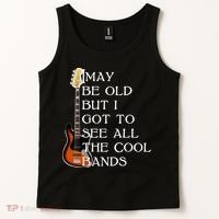I May Be Old But I Got To See All The Cool Bands Tank Top thumb 2