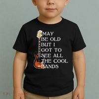 I May Be Old But I Got To See All The Cool Bands Toddler T-Shirt thumb 2