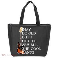 I May Be Old But I Got To See All The Cool Bands Tote Bag thumb 0