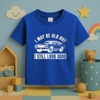 I May Be Old But I Still Look Good Classic Muscle Car Gift Toddler T-Shirt thumb 3