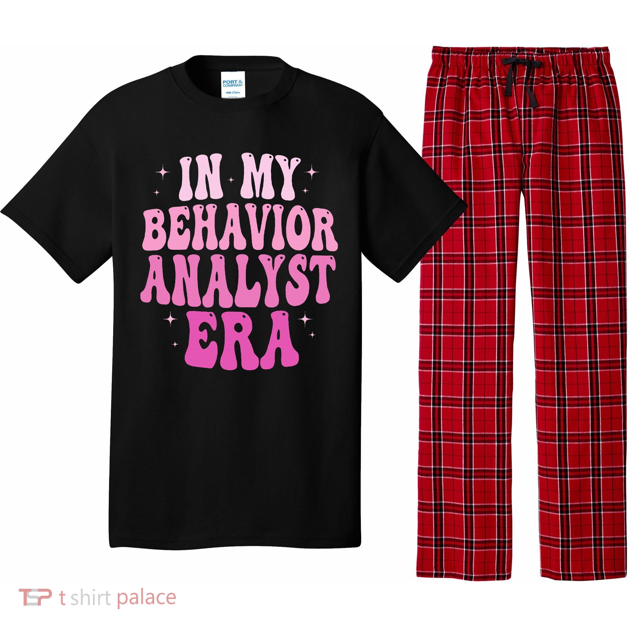 In My Behavior Analyst Era Groovy Applied Behavior Analysis Pajama Set