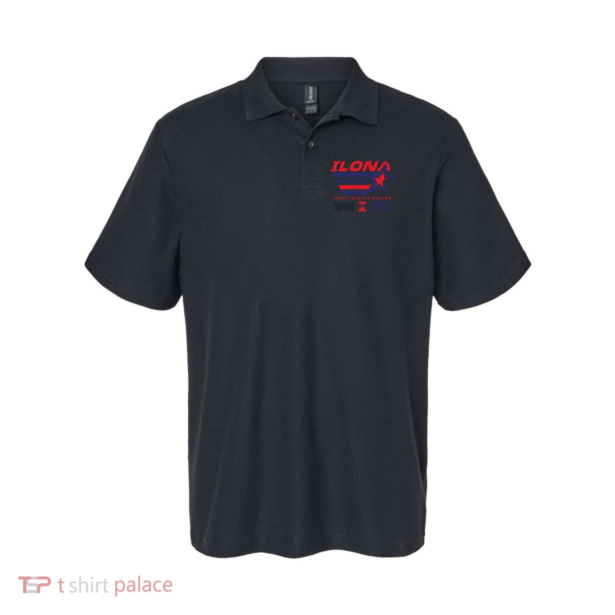 Ilona Maher Beast Beauty Brains 1996 Flag Polo